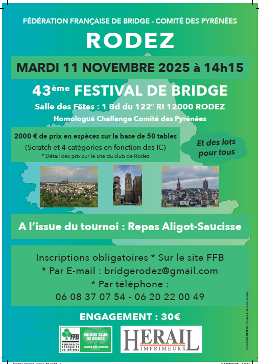FESTIVAL de RODEZ 11/11/2025