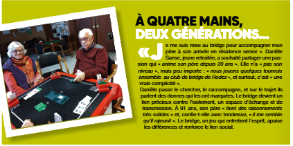 Danièle et Marcel mis en avant par la FFB