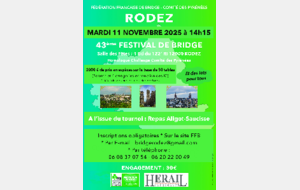FESTIVAL de RODEZ 11/11/2025
