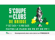 Notre club est inscrit à la 5 ème coupe des clubs