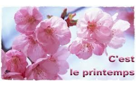 C'est le printemps