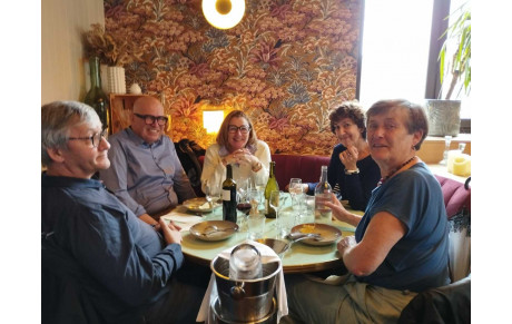 Repas de rentrée au Colibri le 10 octobre 2026